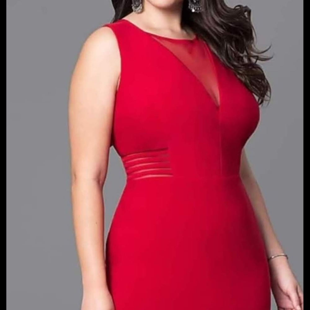 Pretty red dress